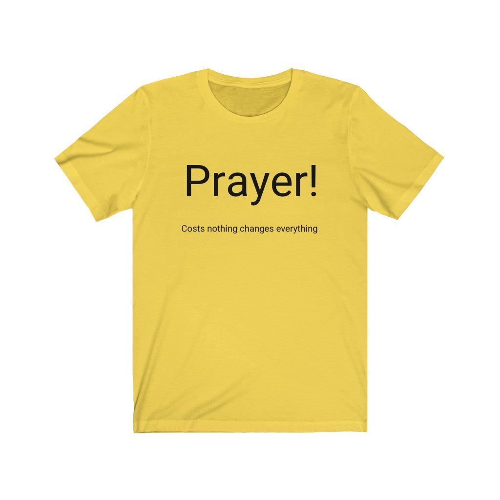 Unisex Jersey Short Sleeve Tee